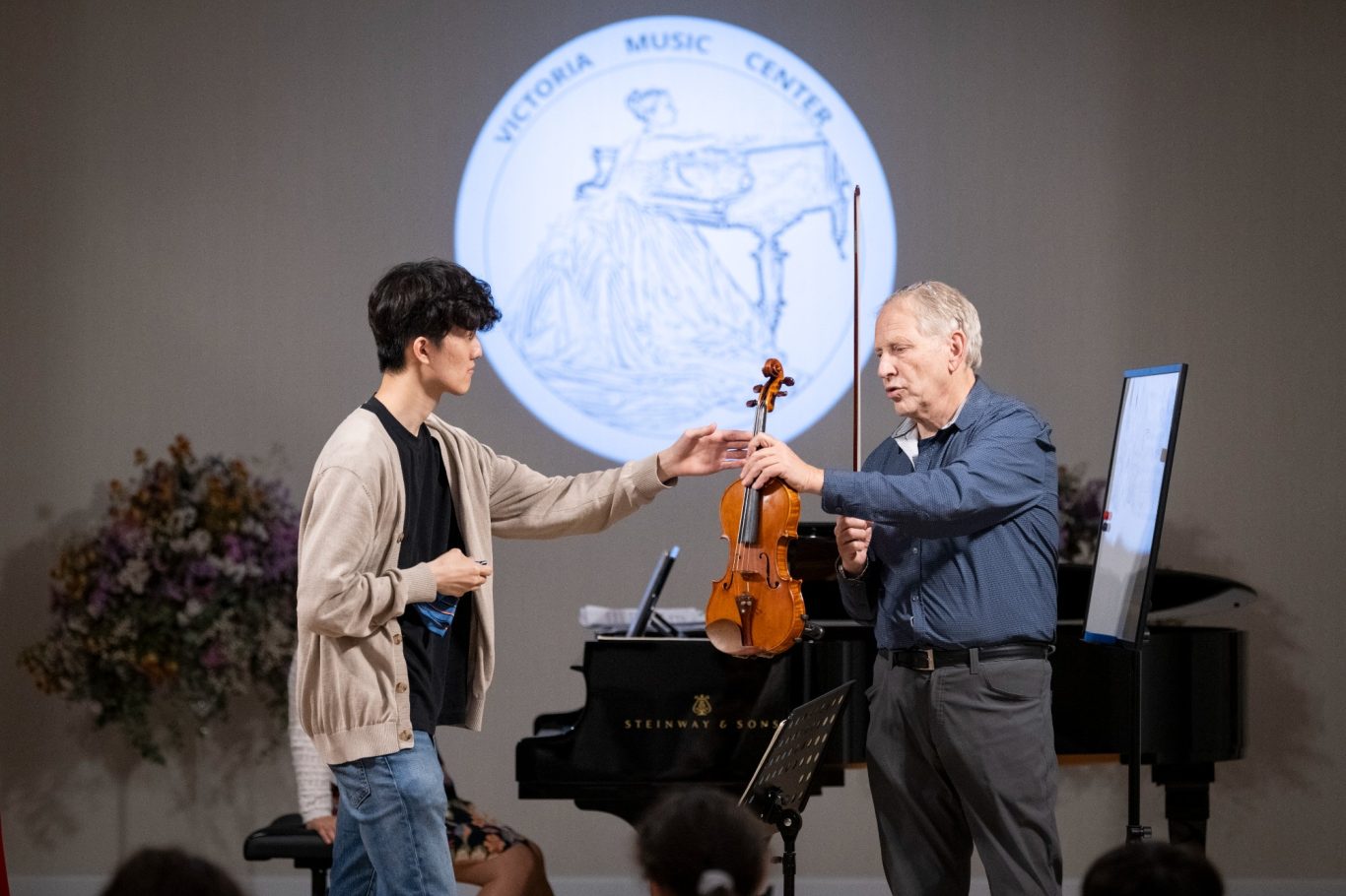 Prof. Shlomo Mintz ©Victoria Music Center