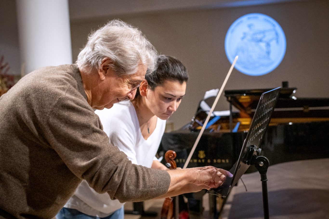 Prof. Pierre Amoyal ©Victoria Music Center